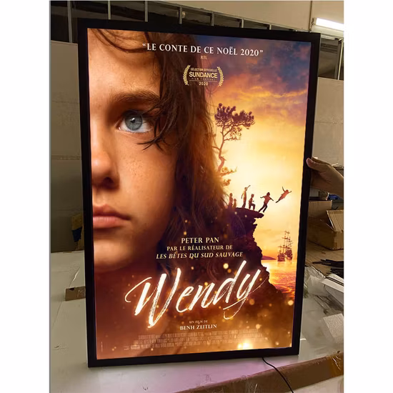 알루미늄 클립온 프레임, LED 디스플레이 스냅 프레임