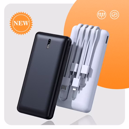 내장형 4케이블 20000mAh 전원 은행 Best Buy 휴대용 모바일 전원