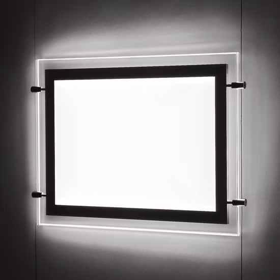 Hanging A3 Poster Frame Sale Light Box Hanging Real Estate Agent LED A4 Window Display