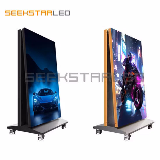 광고용 경량 실내 LED 광고판 표시판